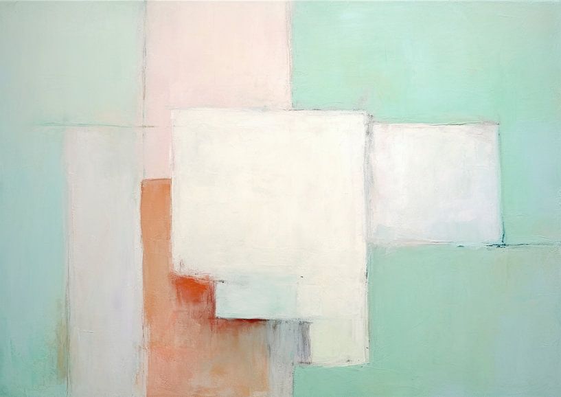 Abstract Pastel van ARTEO Schilderijen