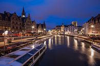 Graslei in Gent, Belgium by Bert Beckers thumbnail