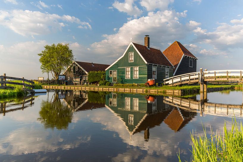 Hollandse lucht boven de Zaanse Schans van Paul Weekers Fotografie