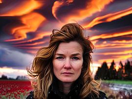 picturesque cloud formations by Egon Zitter