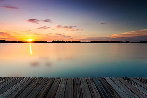 Zonsondergang aan de De Kagerplassen - t Joppe