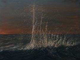 An impressive seascape featuring waves, light and movement by Alfons Smeets