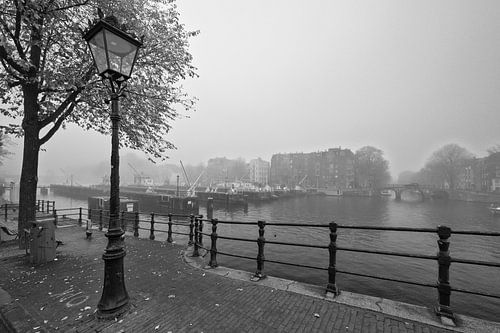 Mistig Amsterdam