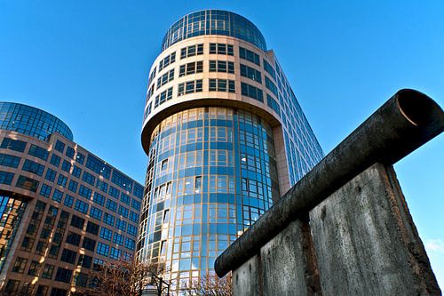 Herdenkingsstraat bij de Berlijnse Spreebogen in Moabit