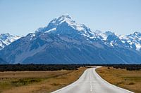 The road to Mount Cook