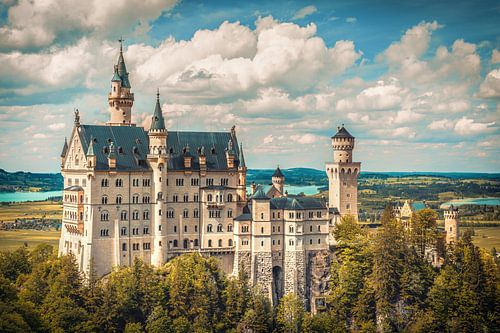 Le château de Neuschwanstein sur rosstek ®