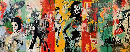 Urban Pop Art von Blickfänger Gemälde