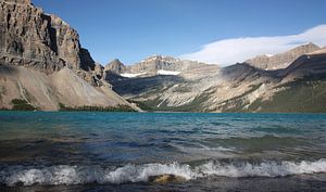 Lac Bow, promenade des glaciers, Canada sur Ageeth g
