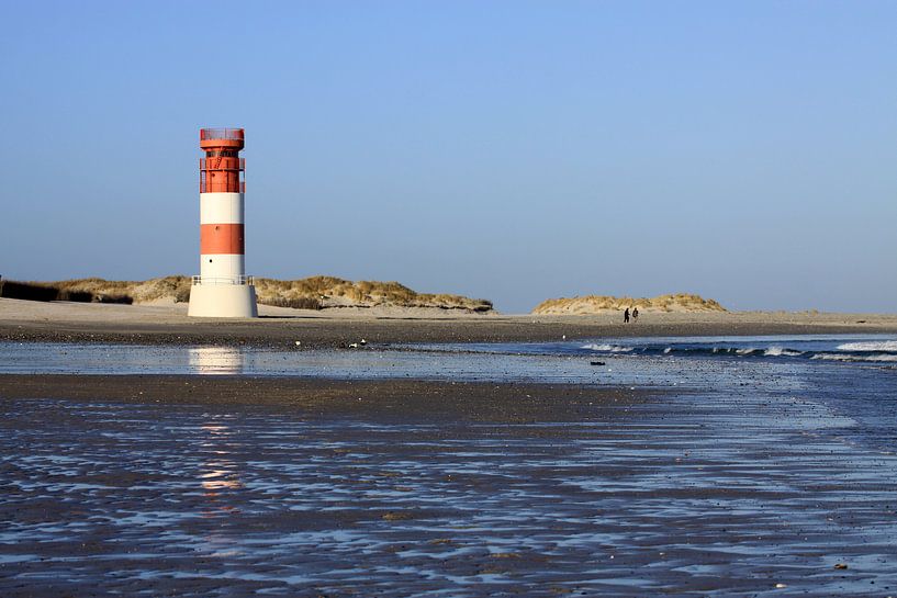 Vuurtoren op Düne van Antwan Janssen