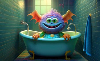 Es ist schön in der Badewanne