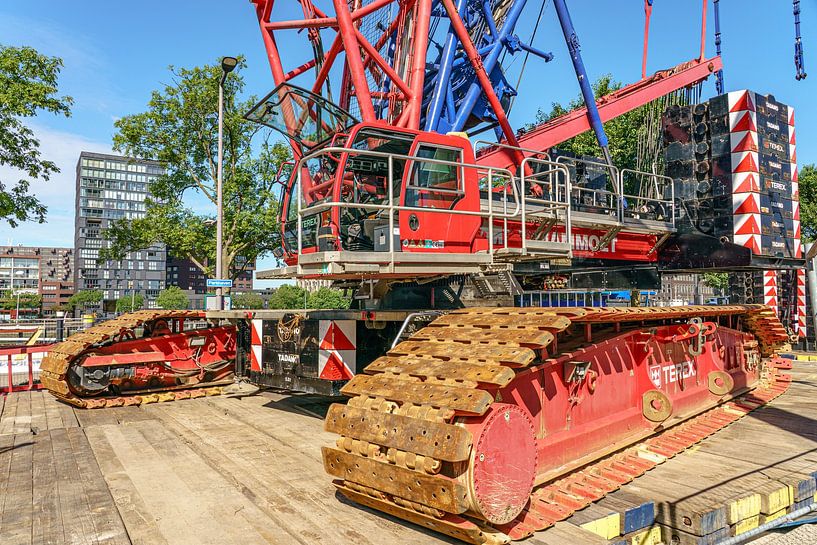 Crawler crane Terex Demag CC3800 from Mammoet. by Jaap van den Berg