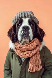 Saint Bernard von Poster Art Shop