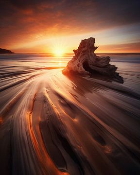 Romantik am Meer von fernlichtsicht