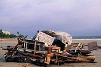 Le radeau des déchets  (film 35mm)
