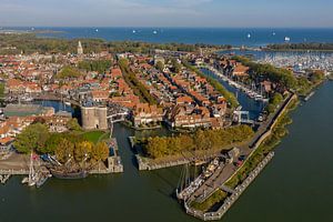 Enkhuizen from above. sur Menno Schaefer