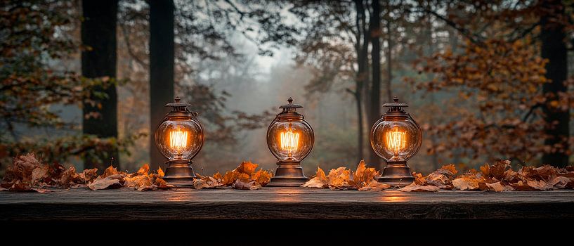 Lumières d'automne par Poster Art Shop