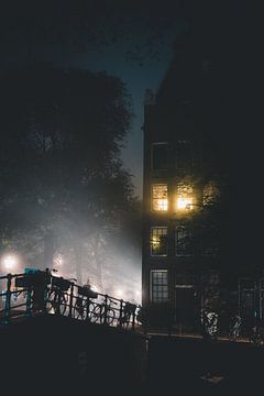 Halloween in Amsterdam von Roger Janssen