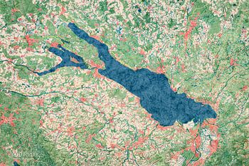 Bodensee I - Kaartillustratie