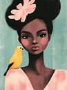 The girl and the bird by Studio Allee thumbnail