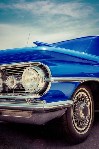 Blauer Oldtimer von Walljar