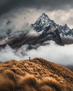 Alpen im Glanz der Dämmerung