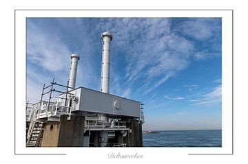 Sturmflutwehr Oosterschelde von Richard Wareham