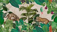 Wild Cheetah Cats In The Jungle by Andrea Haase thumbnail