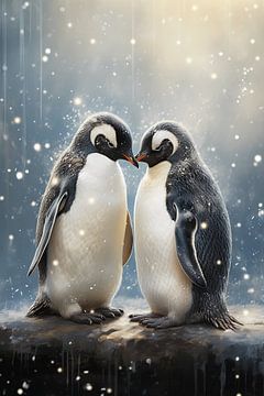 Pingouins sur haroulita