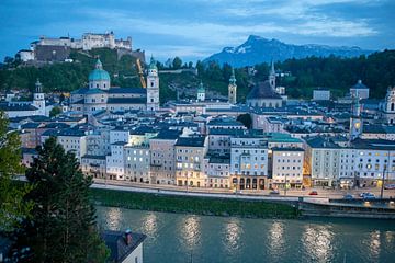 Salzburg am Abend von t.ART