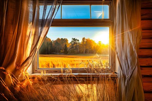 uitzicht op een prachtig landschap