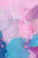 Abstract '' Zang van blauw ''