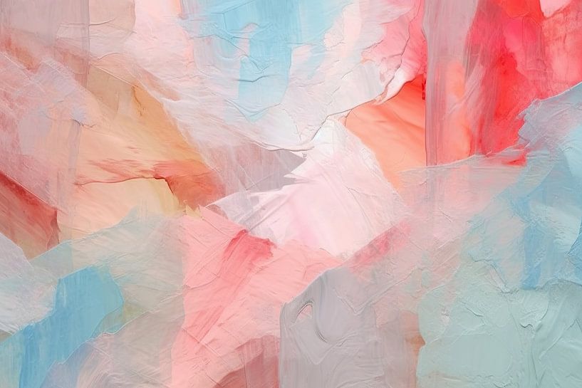 Floating Feeling | Abstract Art. by Eye catching paintings