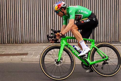 Wout van Aert in green