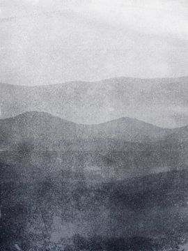 Mist in de Great Smoky Mountains van Chantal Kielman
