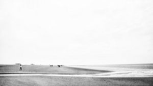 Ein Priel an der Nordsee