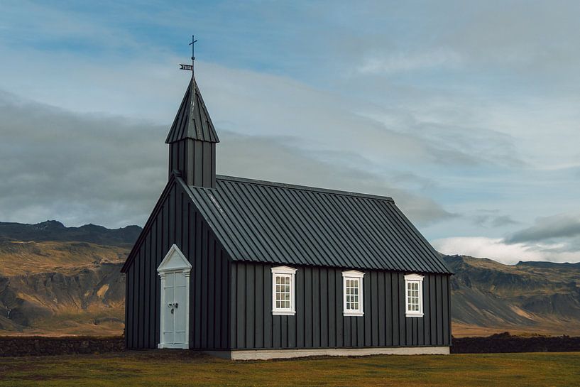 Église noire de Búðir, Islande par Marcel van Oene