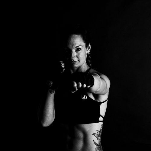 Boksster Foto Zwart-Wit – Sportfotografie als Wanddecoratie I