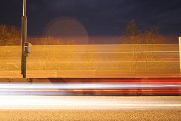 Blurred Highway by Bram Giesen