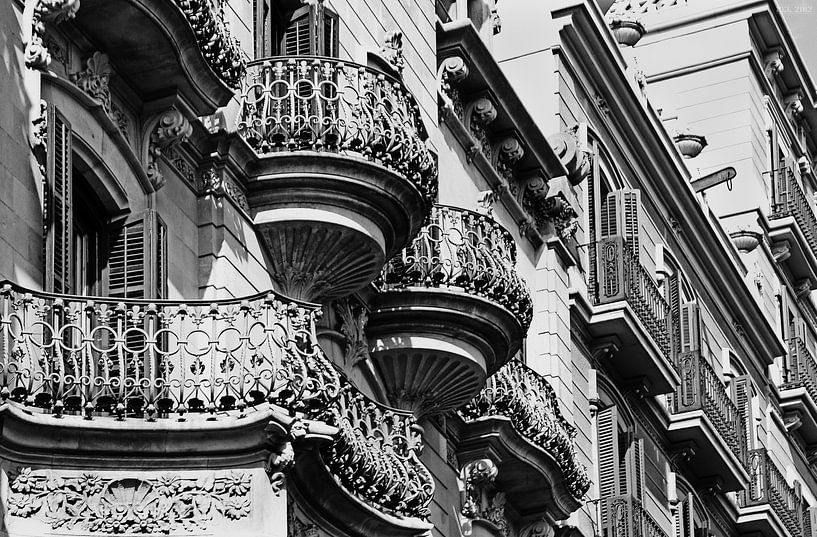 [barcelona] - ... balconies von Meleah Fotografie