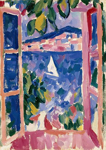 A view from the window overlooking the Mediterranean by Niklas Maximilian