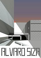 Alvaro Siza 5 - Sonnenuntergang und Graues Dreieck