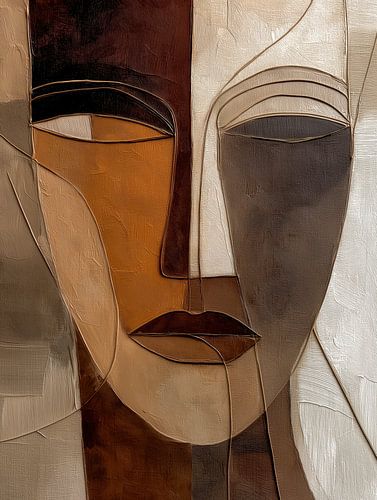 Une composition harmonieuse dans un portrait