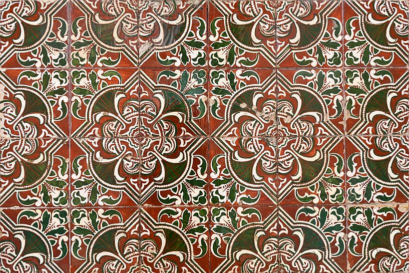 Portuguese tile wall by StudioMaria.nl