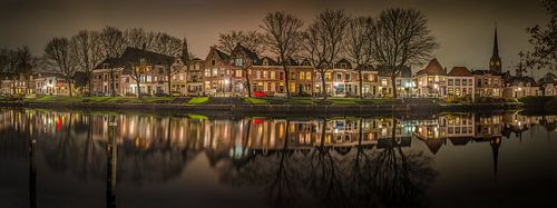 Weesp Hoogstraat panorama - Weesp in Beeld