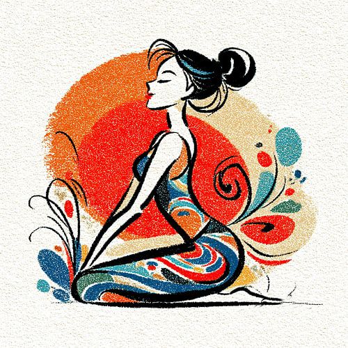 Vrouw Yoga | Calm Vibes