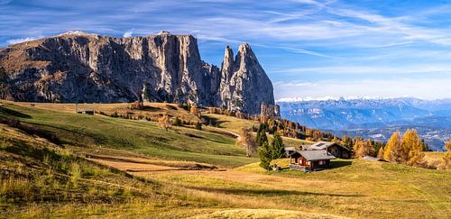 Alpe di Siusi in Zuid-Tirol - Italië