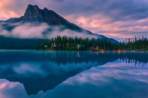Sonnenaufgang Emerald Lake, Kanada