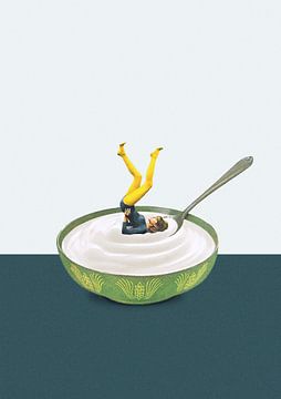 Yoga in mijn yoghurt, Maarten Leon van 1x