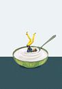 Yoga in meinem Joghurt, Maarten Leon von 1x Miniaturansicht