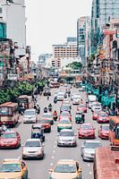 Les rues animées de Bangkok, Thaïlande, Asie